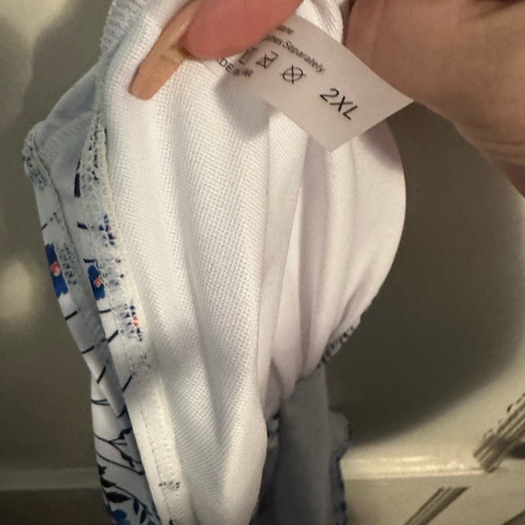 SHEIN Blue Floral Bikini Set - Picture 4 of 4